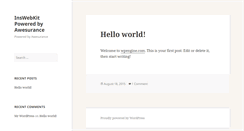 Desktop Screenshot of inswebkit.com